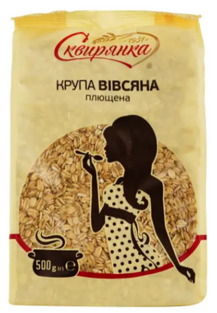 Крупа вівсяна плющена Сквирянка, 500 г